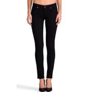 PAIGE Skyline Skinny Jeans, California lifestyle collection, Black 5-pocket Sz26